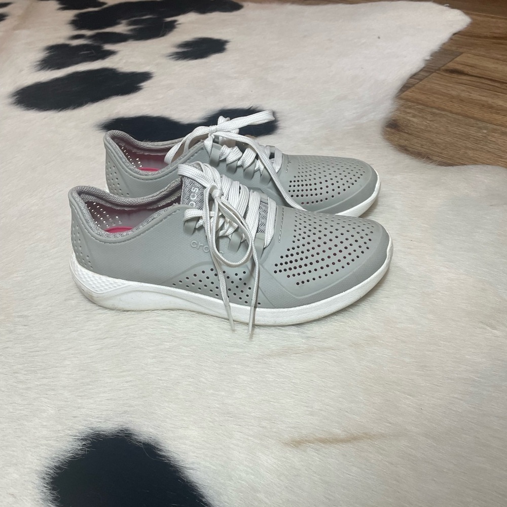 Crocs LiteRide Pacer Gray sneakers
